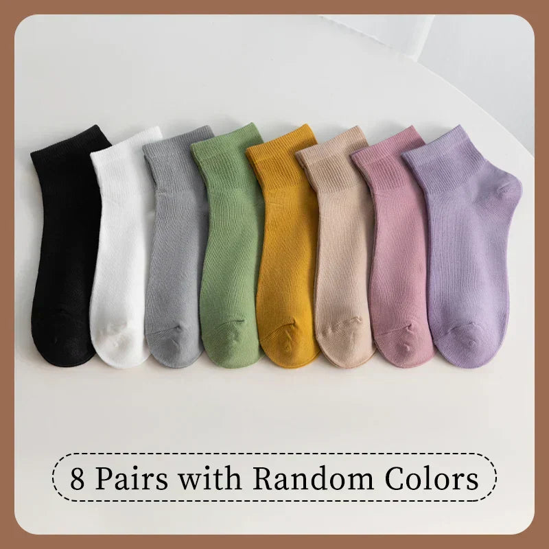 Versatile College Socks – 8 Pairs