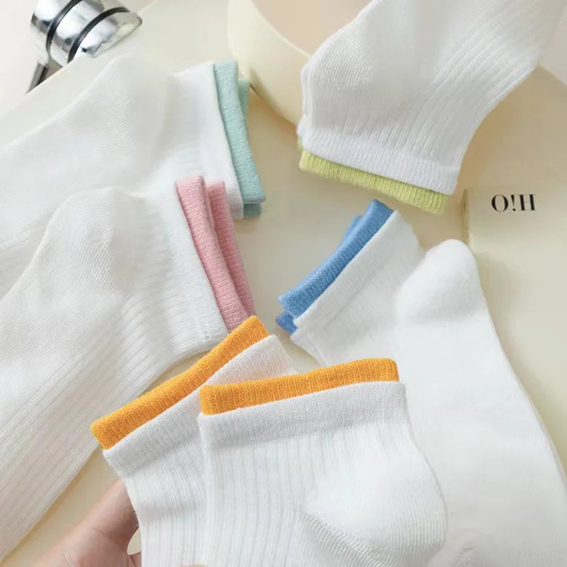 Dopamine Color Socks - 5/10 Pairs