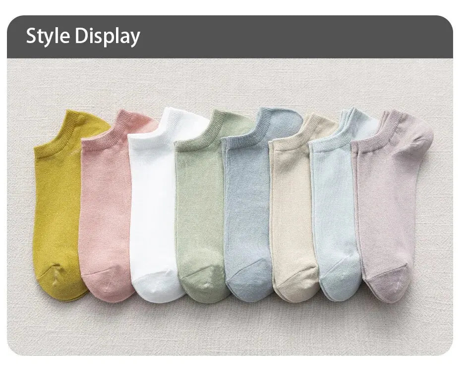 Morandi Style Socks – 8 Pairs