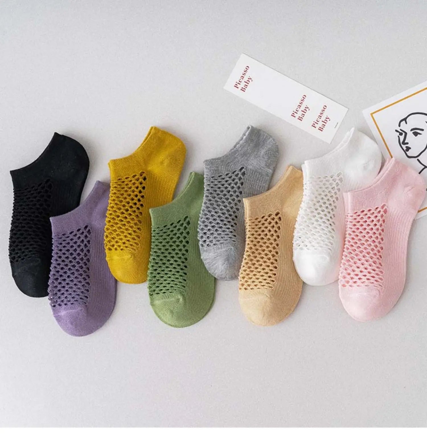 Breathable Mesh Socks - 6 Pairs(Buy 3 Get Free 3)