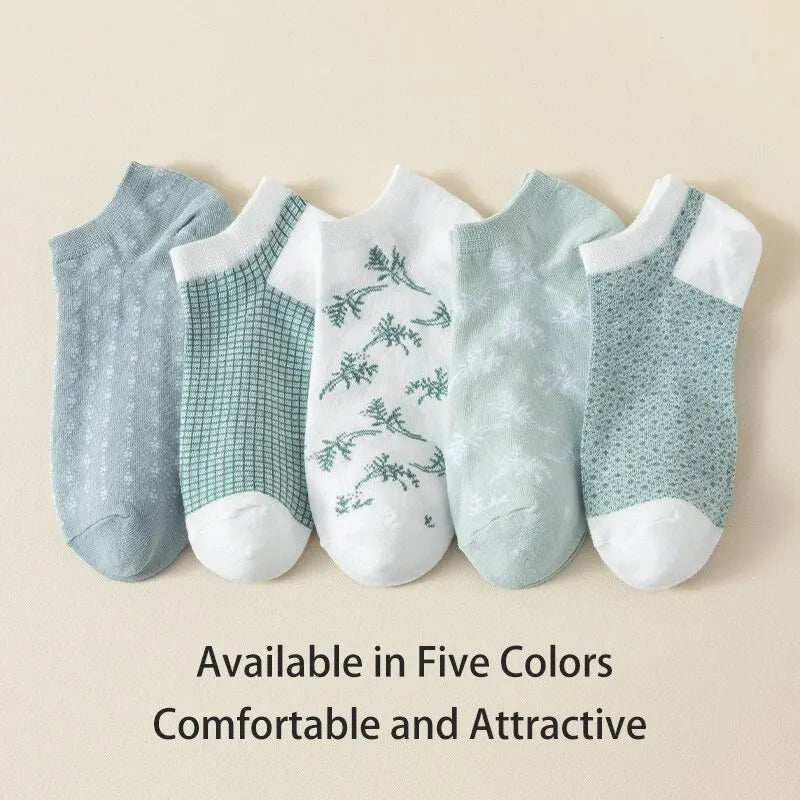 Minty Fresh Socks – 5 Pairs