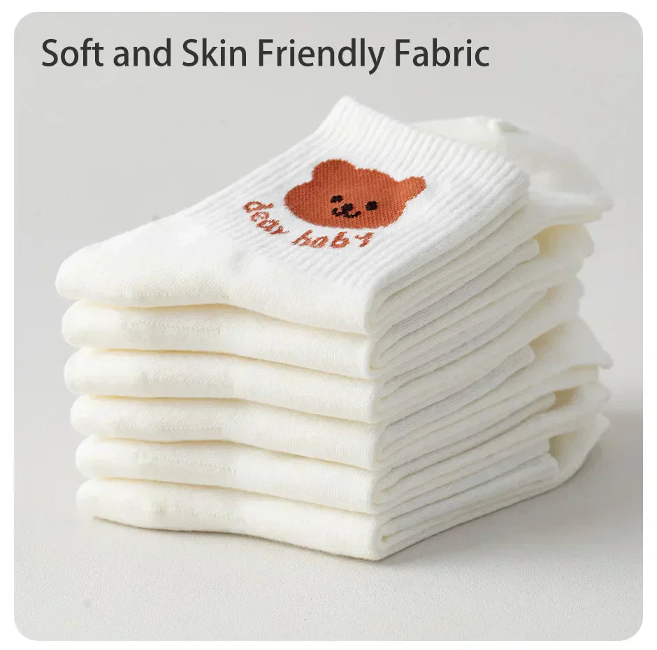 Bear'Buddies Socks– 6 Pairs