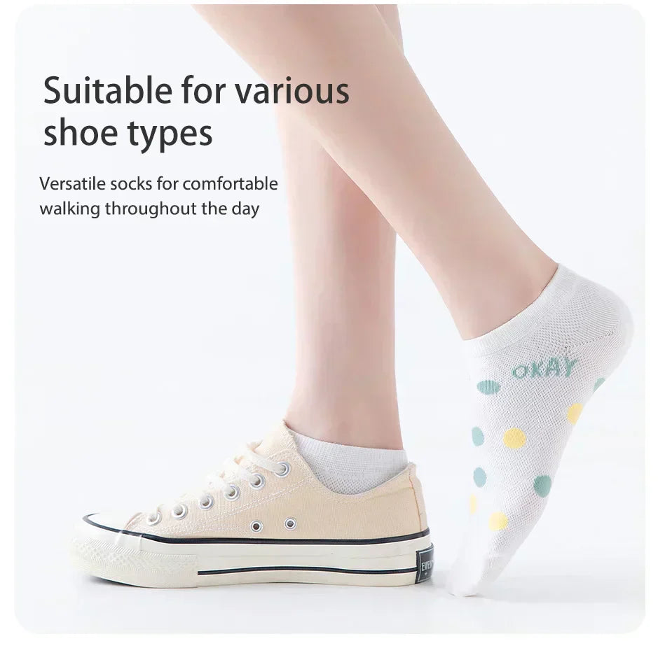 Sunny Bloom Socks – 6 Pairs