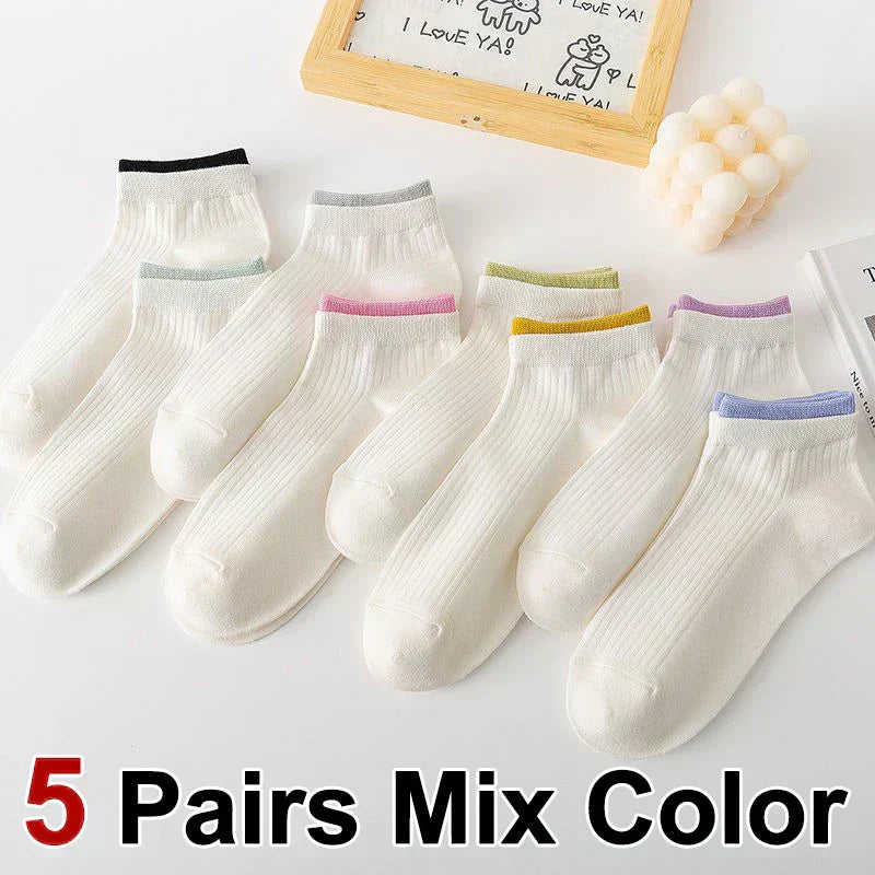 Dopamine Color Socks - 5/10 Pairs