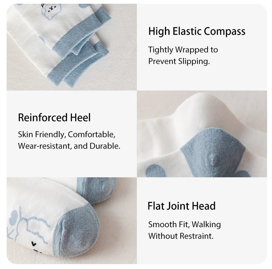 Puppy Cloud Socks – 6 Pairs