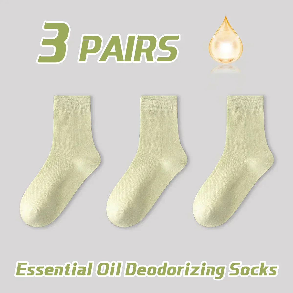 Pastel Breeze Socks – 3 Pairs