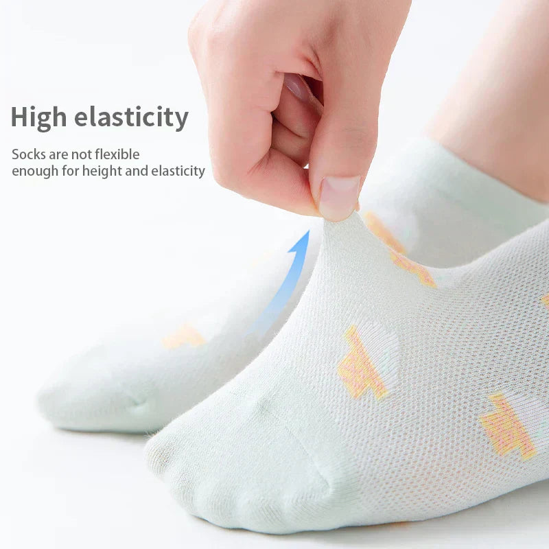 Sunny Bloom Socks – 6 Pairs