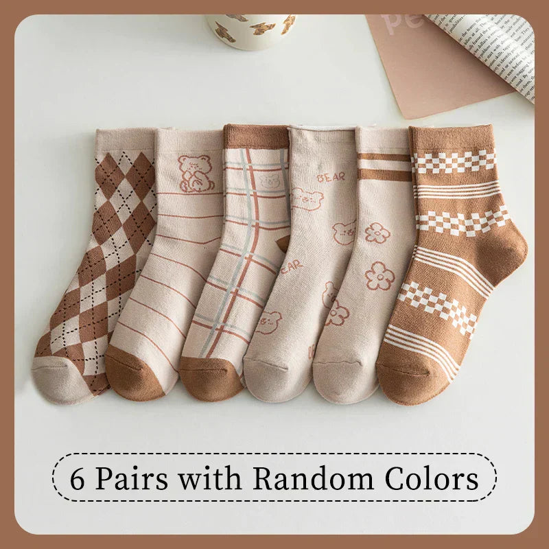 Vintage Lace Socks – 6 Pairs