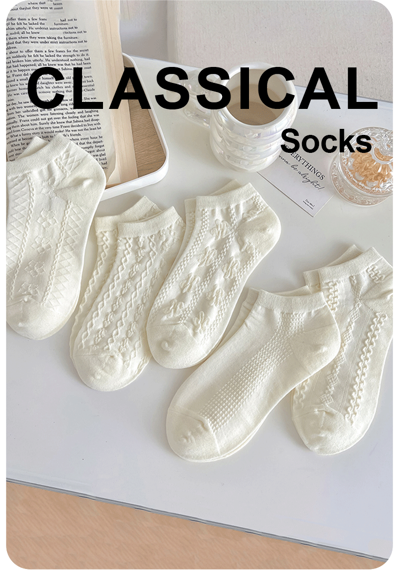 Sweet Summer Socks - 5 Pairs