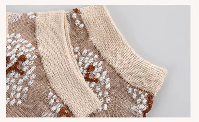 Vintage Jacquard Socks - 5 Pairs