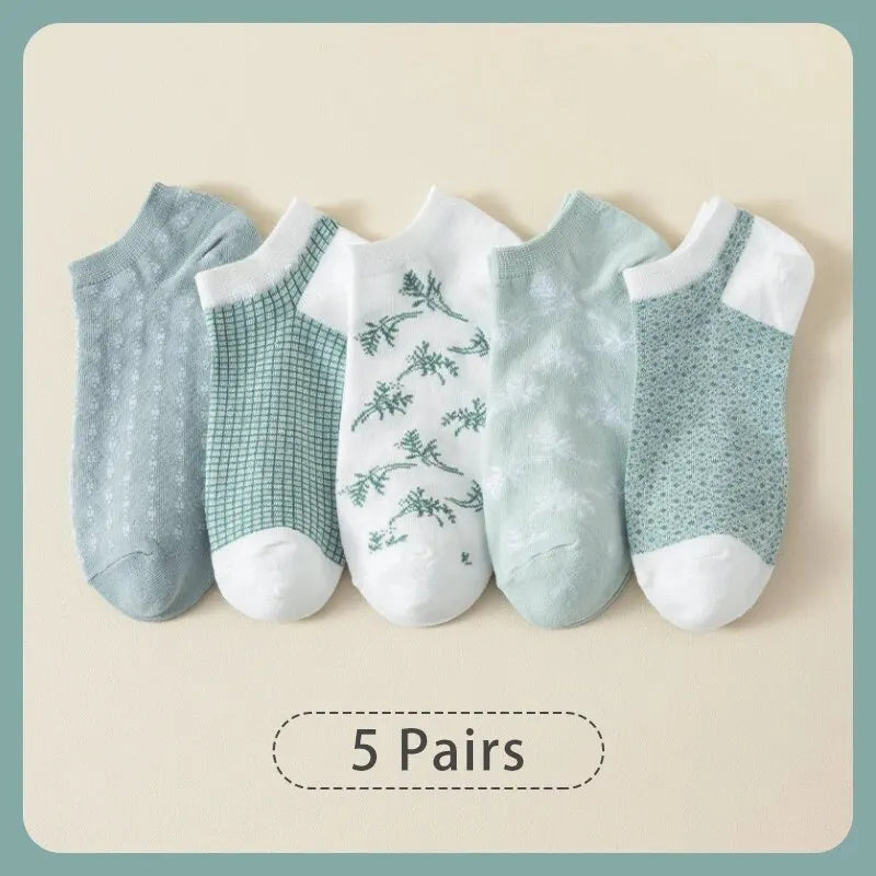 Minty Fresh Socks – 5 Pairs