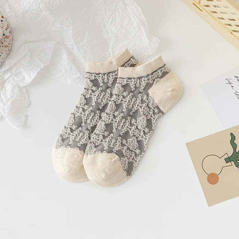 Harajuku Kawaii Socks - 4 Pairs