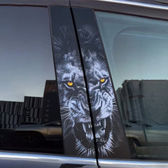 Lion Car Door Stickers