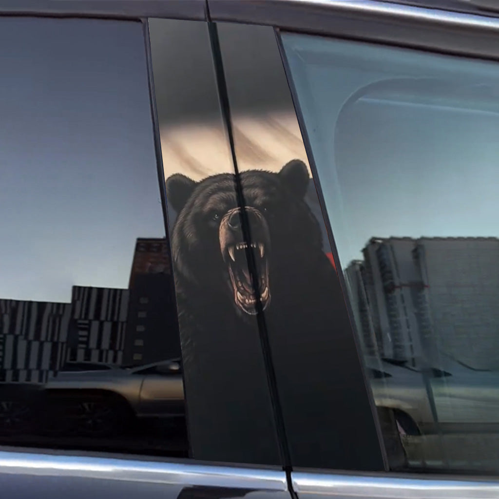 Bear Car Door Stickers