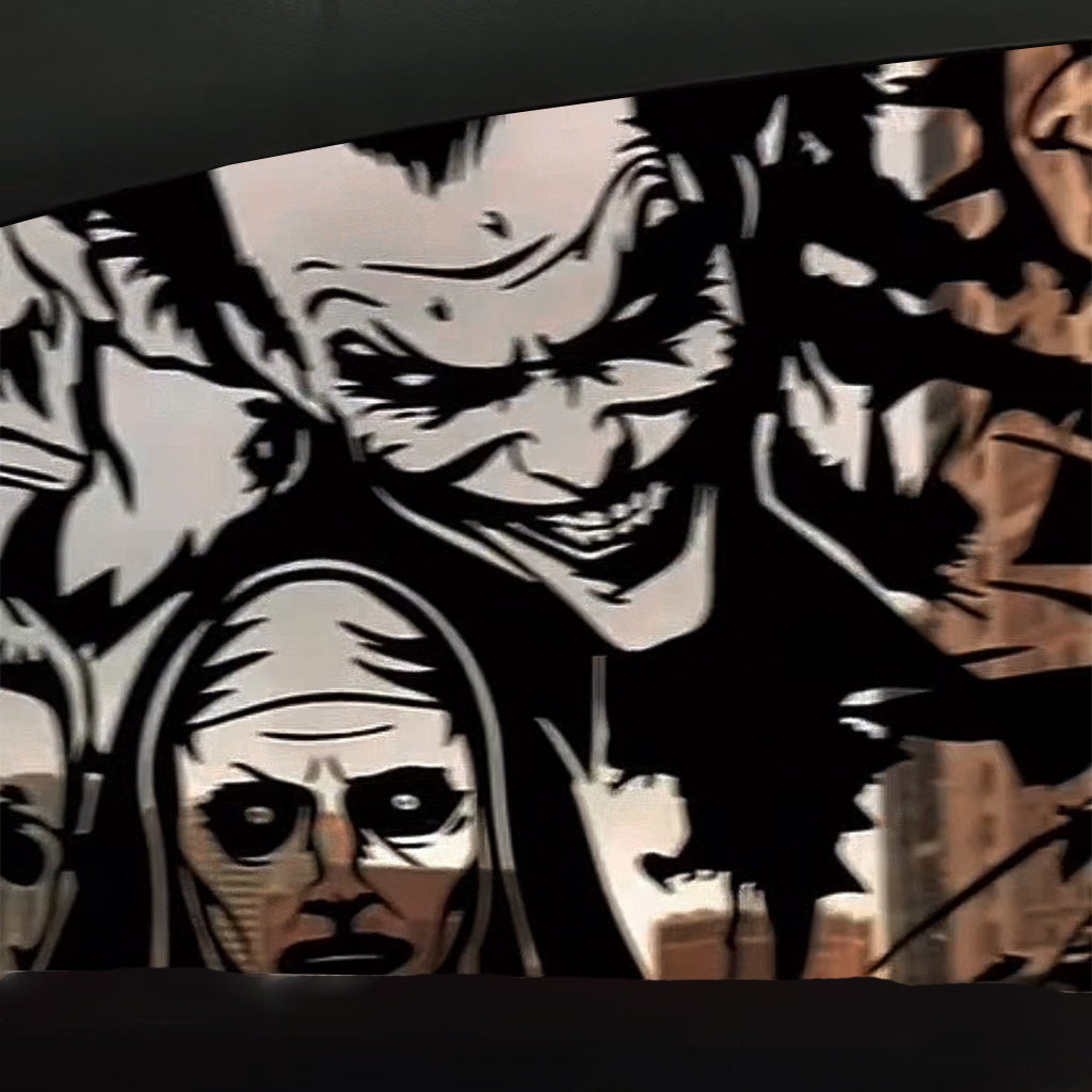 Car Window Stickers Carving Series